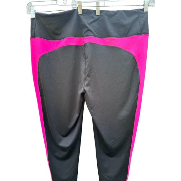 Belle Body by Kim Gravel Colorblock Leggings Black 2X - Picture 4 of 11